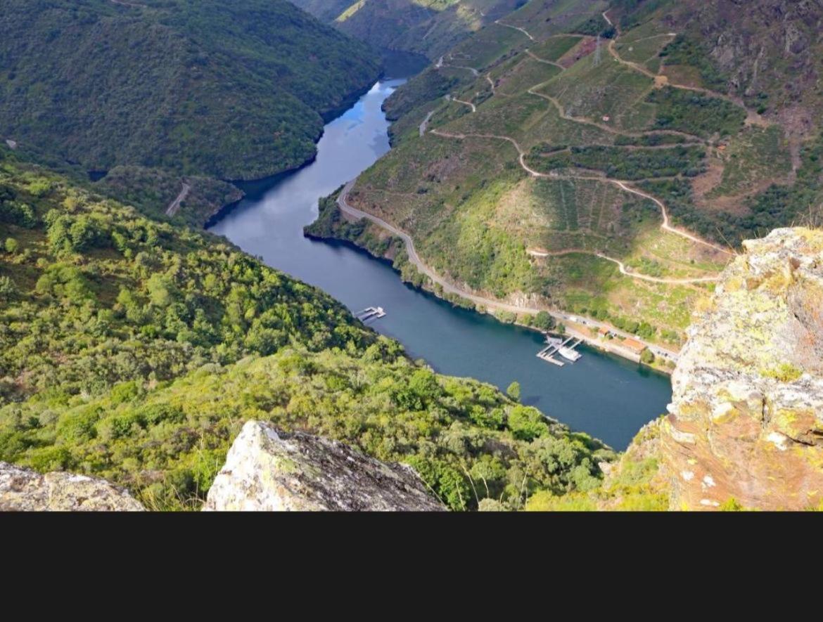 Villa Casa A Boga Ribeira Sacra Abeleda Exterior foto